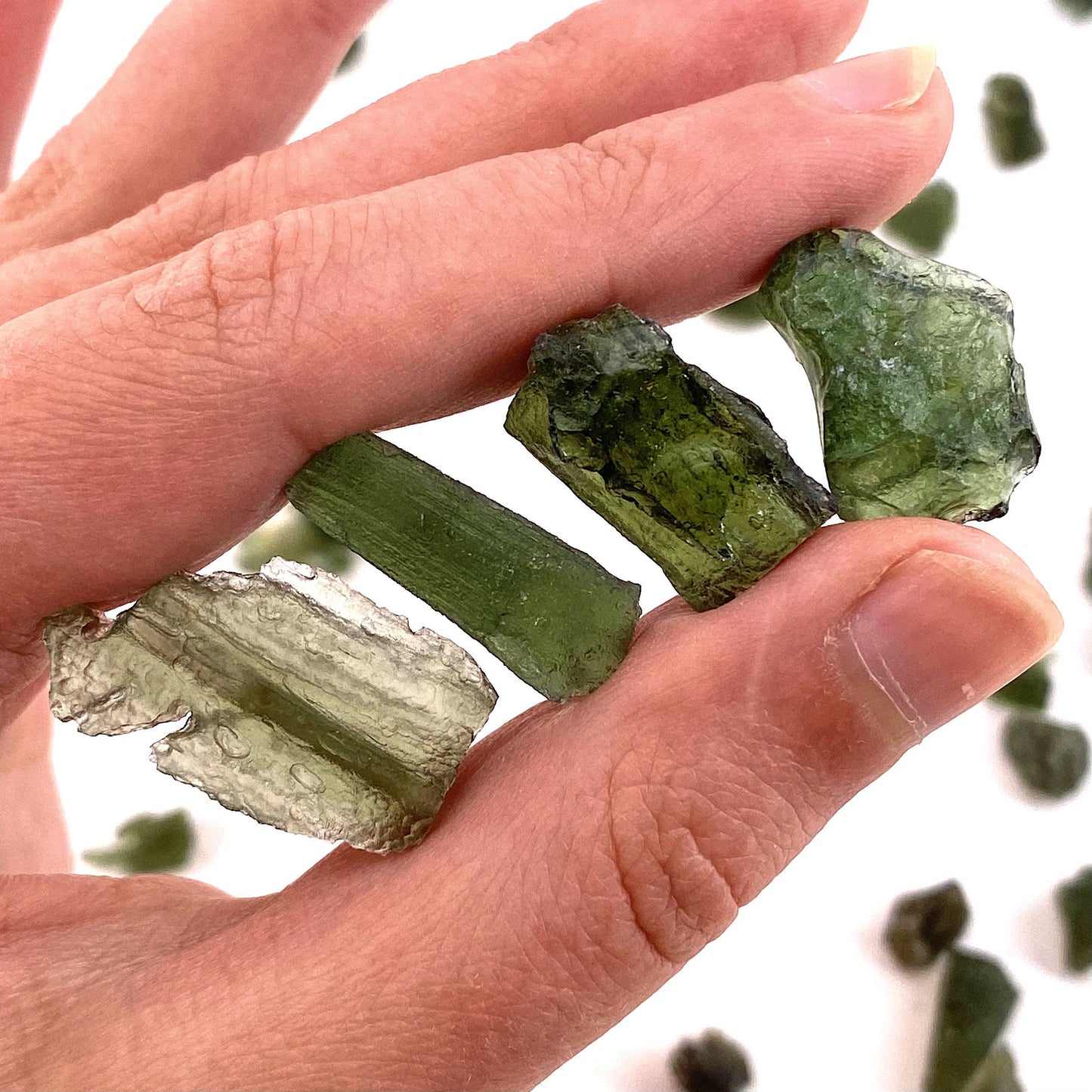 ONE Genuine Moldavite (Czech Republic) | moldavite specimen, tektite, moldavite, authentic moldavite, real moldavite, Czech moldavite