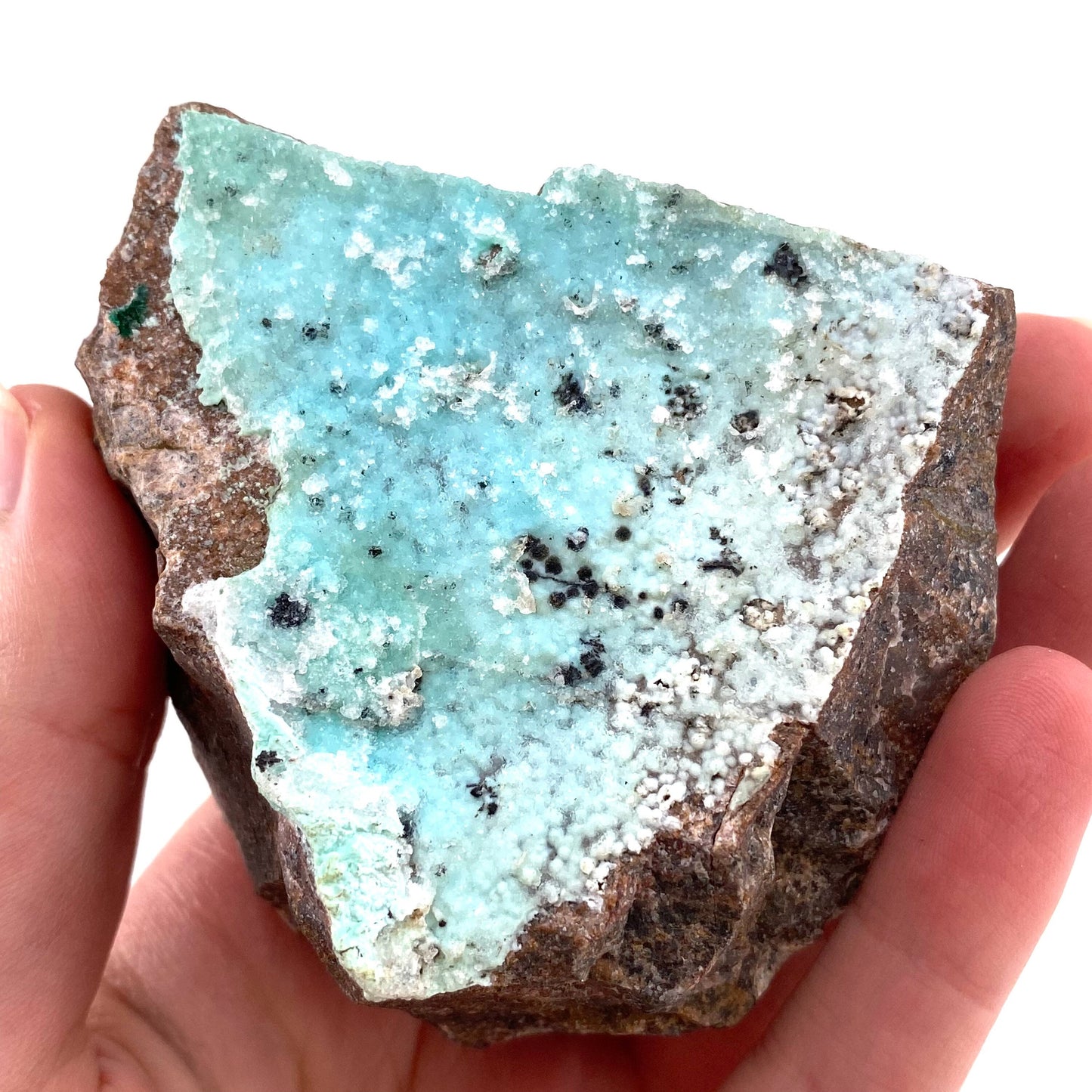 Crazy Sparkly Druzy Chrysocolla Specimen (Congo), raw chrysocolla, druzy chrysocolla, chrysocolla crystal, raw crystals