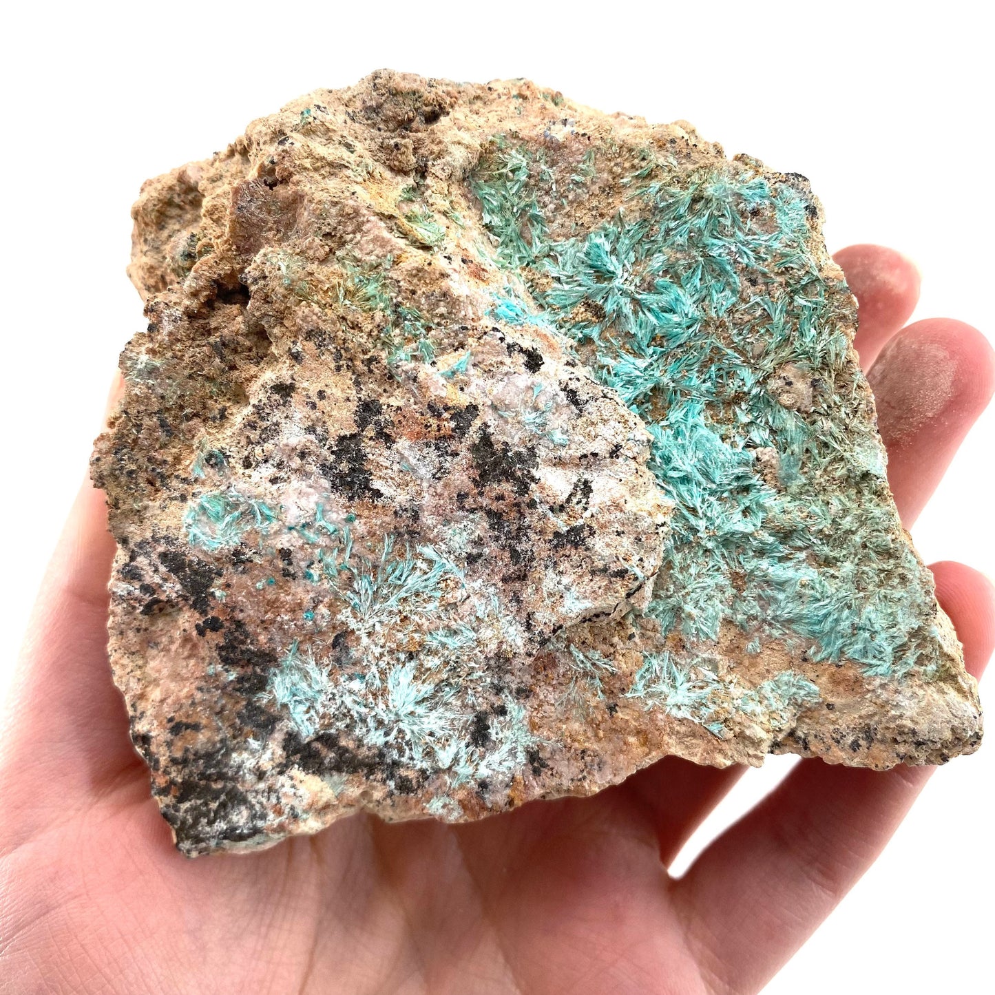 Aurichalcite Specimen (Arizona) | Aurichalcite crystal, aurichalcite cluster