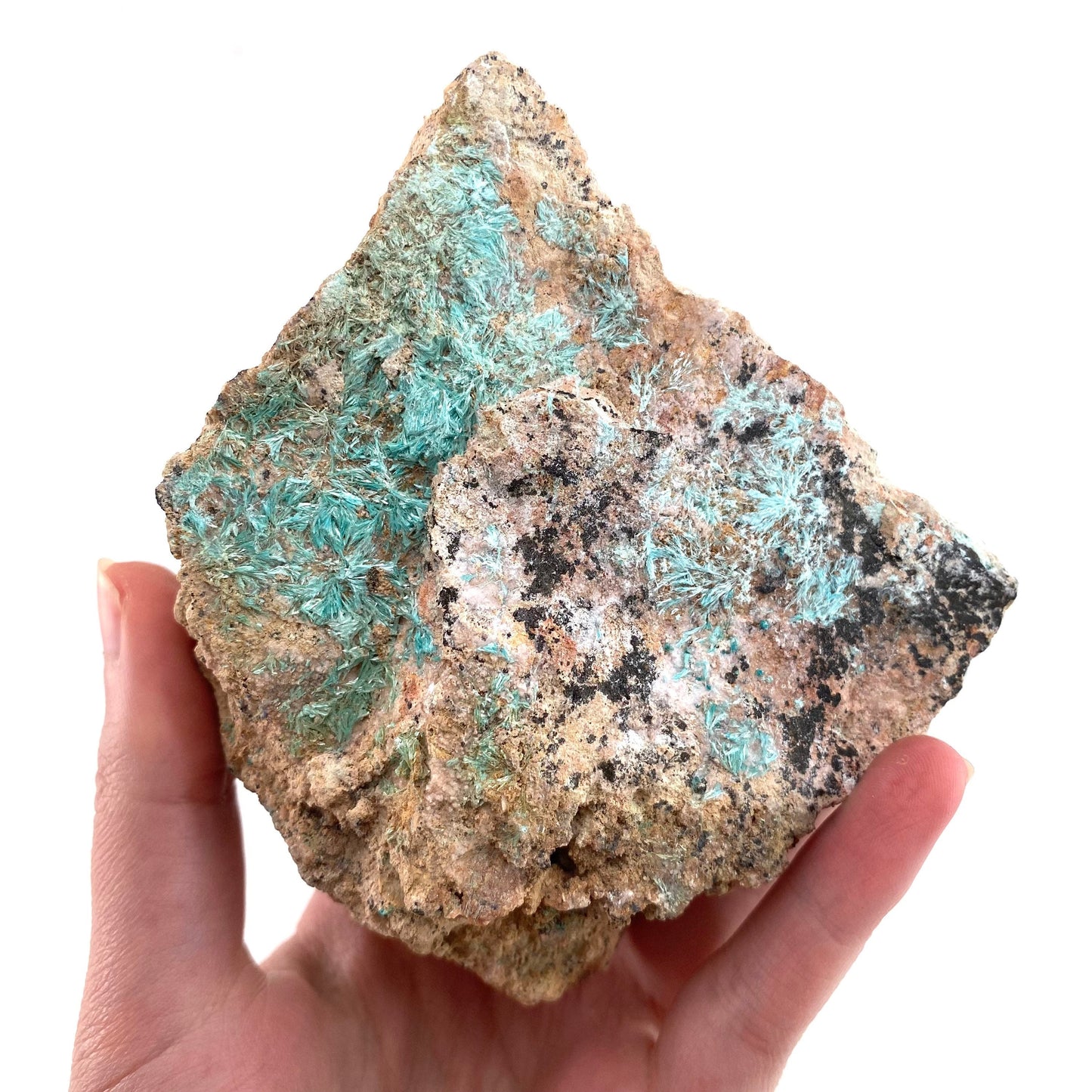 Aurichalcite Specimen (Arizona) | Aurichalcite crystal, aurichalcite cluster