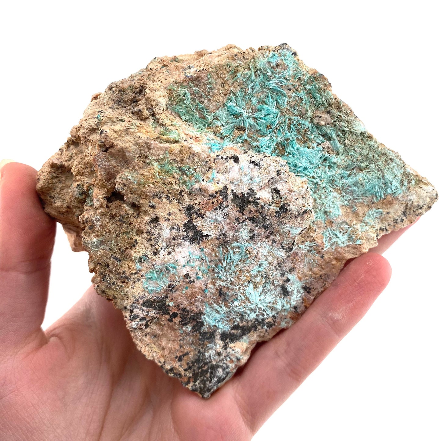 Aurichalcite Specimen (Arizona) | Aurichalcite crystal, aurichalcite cluster