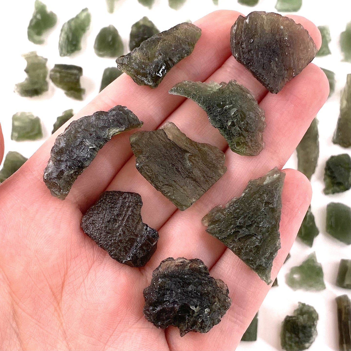 ONE Genuine Moldavite (Czech Republic) | moldavite specimen, tektite, moldavite, authentic moldavite, real moldavite, Czech moldavite