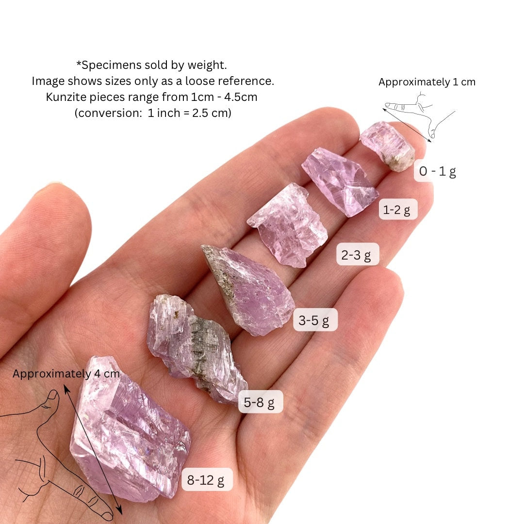 ONE Pink Kunzite Crystal (Pakistan) | raw kunzite, kunzite crystal, kunzite specimen, pink kunzite