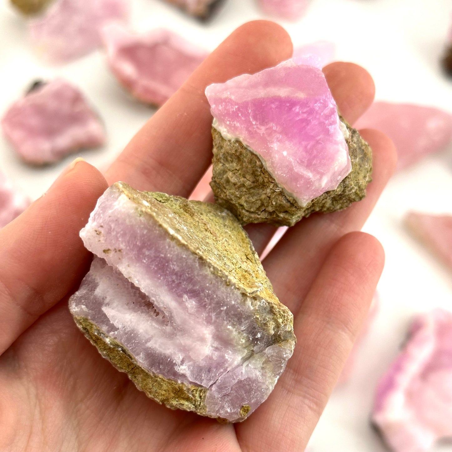 ONE Pink Aragonite Cluster (Afghanistan) | pink aragonite specimen, raw aragonite, pink aragonite crystal