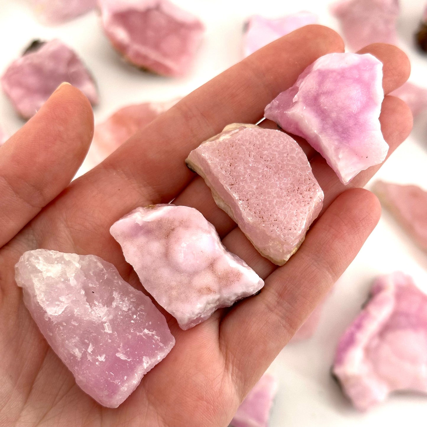 ONE Pink Aragonite Cluster (Afghanistan) | pink aragonite specimen, raw aragonite, pink aragonite crystal