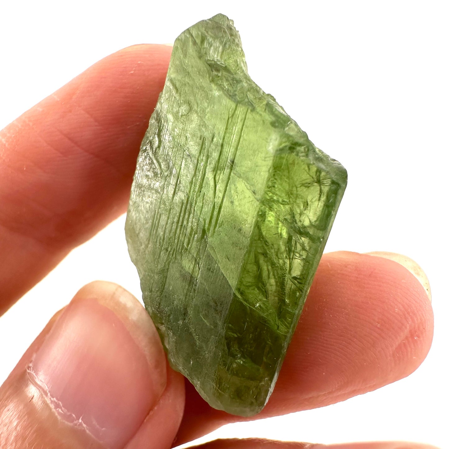 Chromium Diopside (Afghanistan) | chrome diopside, diopside specimen, green diopside, diopside crystal, mineral specimen, crysta