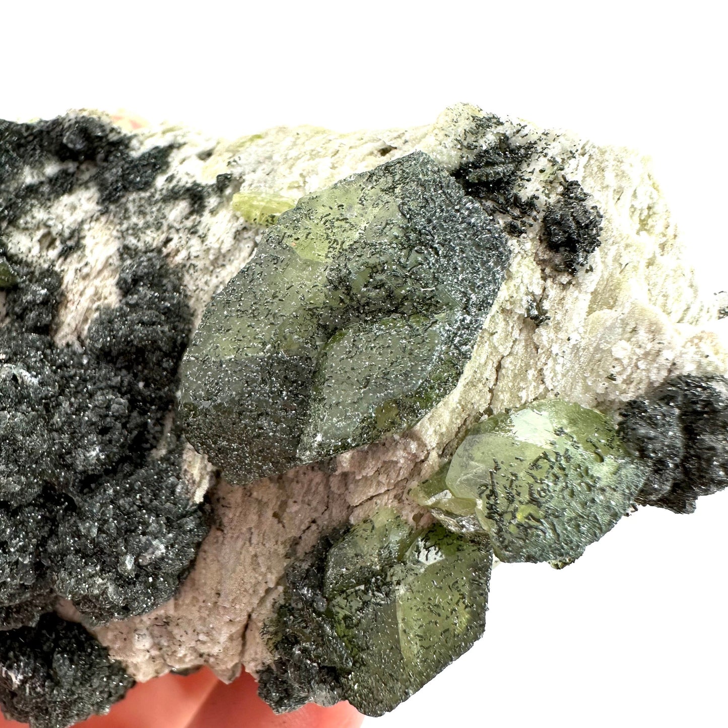 Titanite with Chlorite on Matrix (Pakistan) | sphene specimen, sphene titanite, titanite crystal, sphene crystal, rare minerals