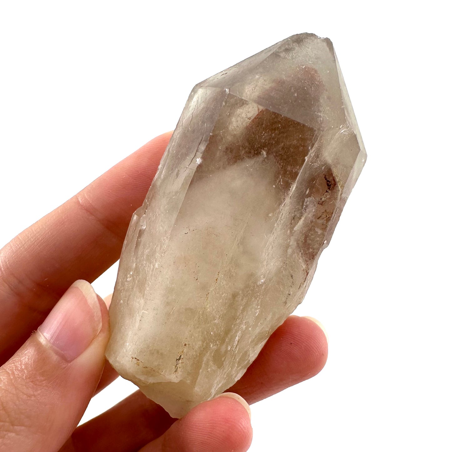 Red Hematite Quartz Cluster (Zimbabwe), quartz crystal, hematite quartz point, red phantom quartz, fire quartz
