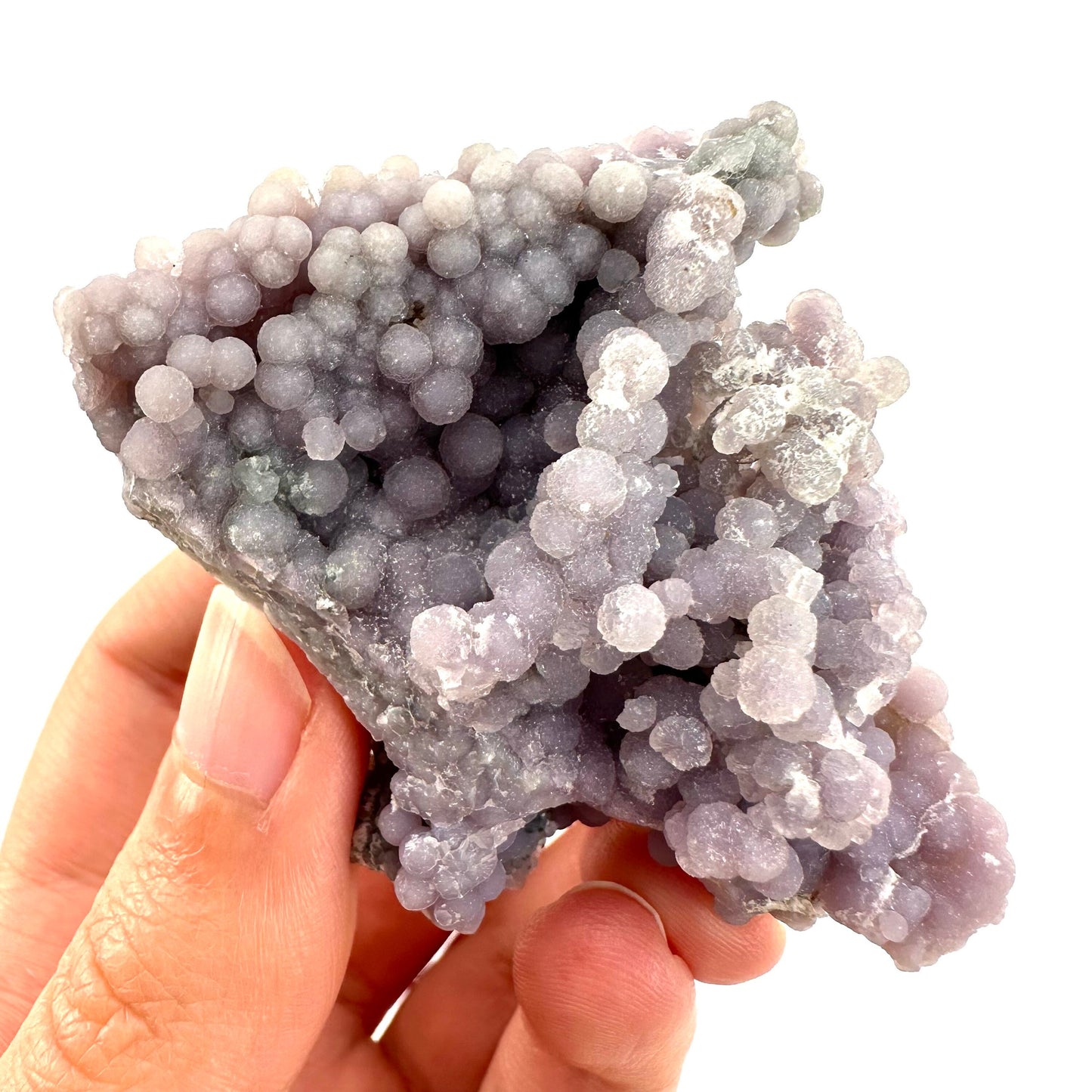 Grape Amethyst (Indonesia) | Grape Agate, purple grape agate, grape agate cluster, mineral specimen, crystals, gemstone