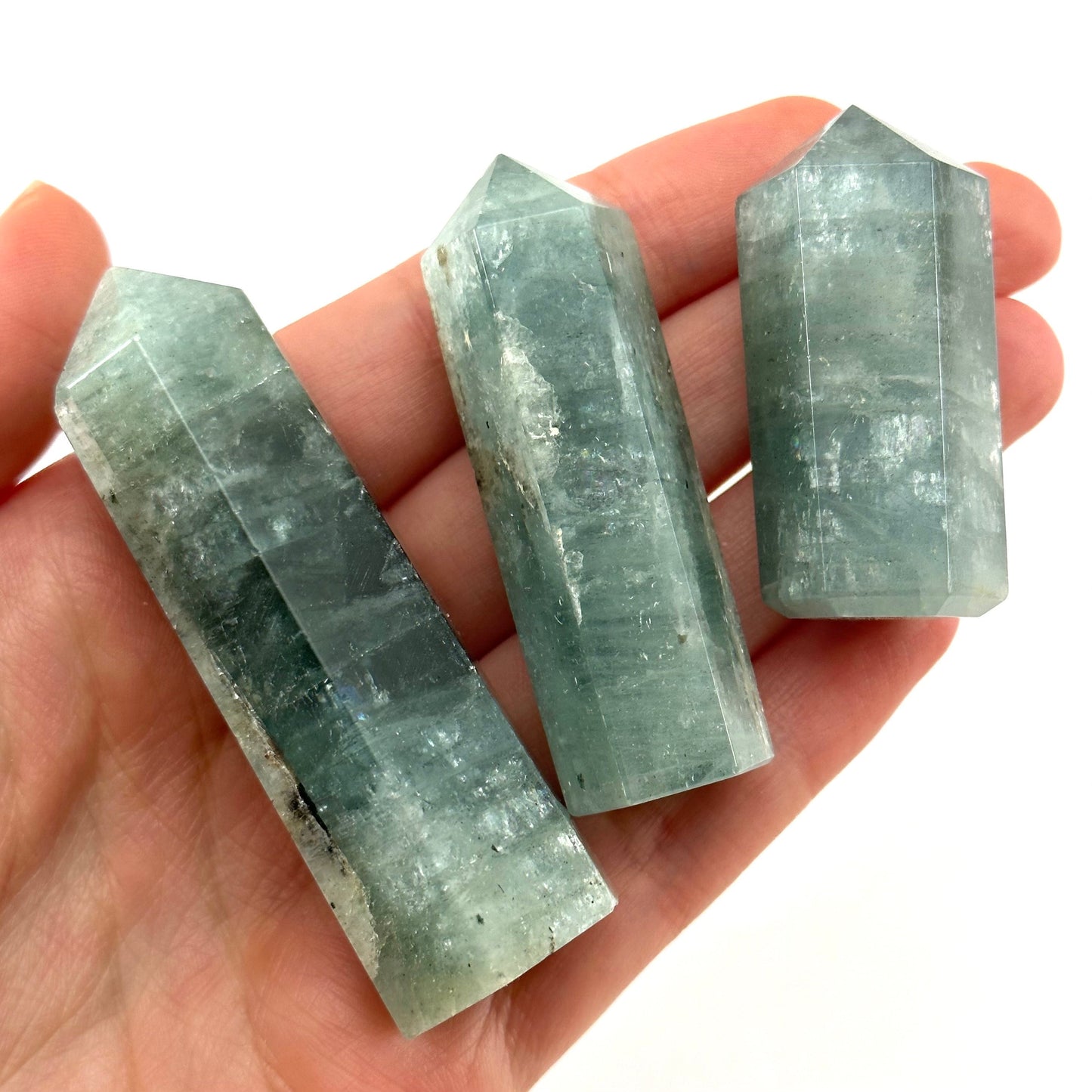 Natural Aquamarine Point, aquamarine tower, aquamarine crystal, polished aquamarine, aquamarine