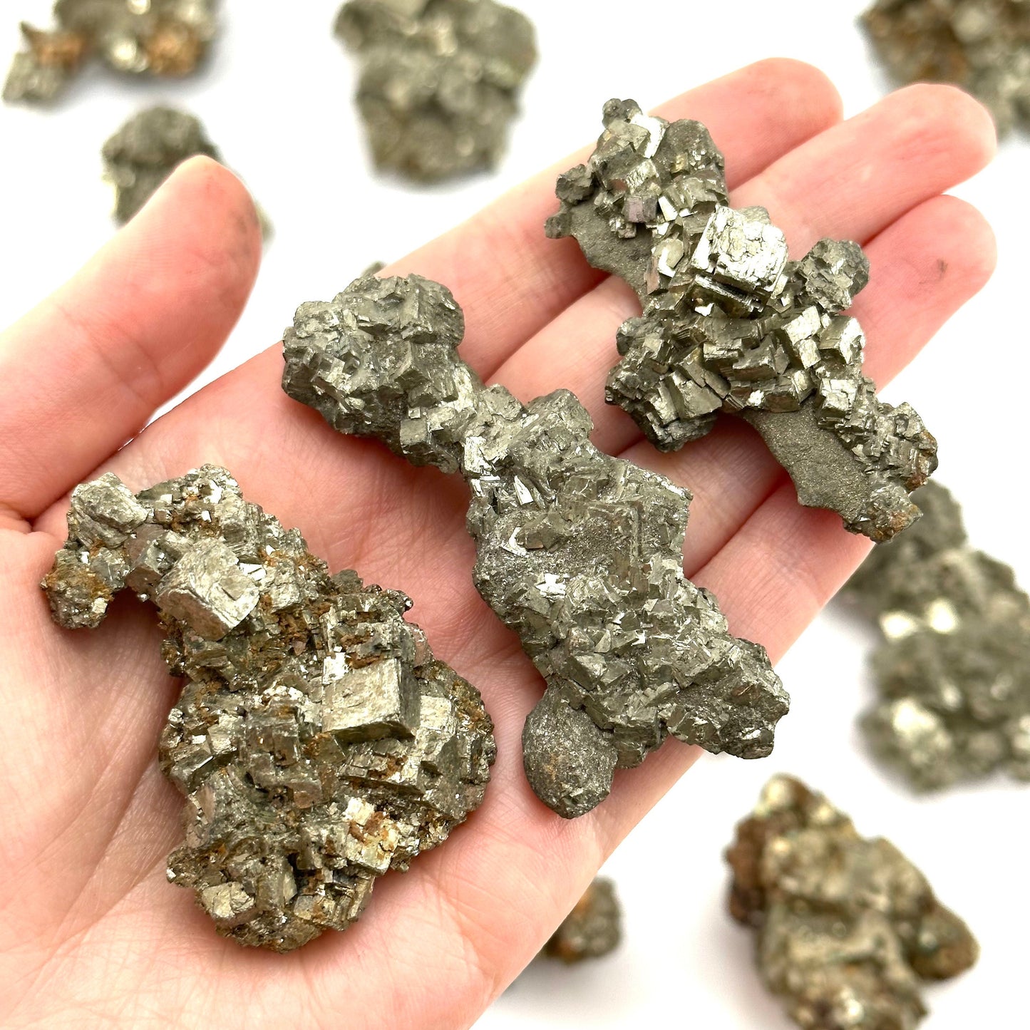 Pyrite Cluster (Indonesia) | raw pyrite, natural pyrite cluster, mineral specimen