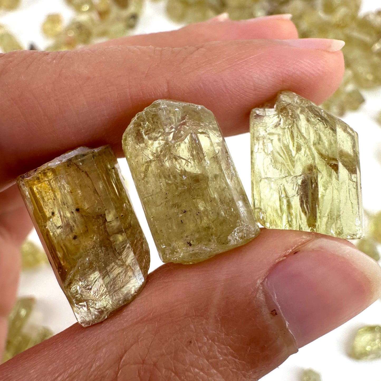 ONE Golden Apatite (Mexico) | raw apatite, natural yellow apatite, apatite crystal, mineral specimen, golden apatite crystal