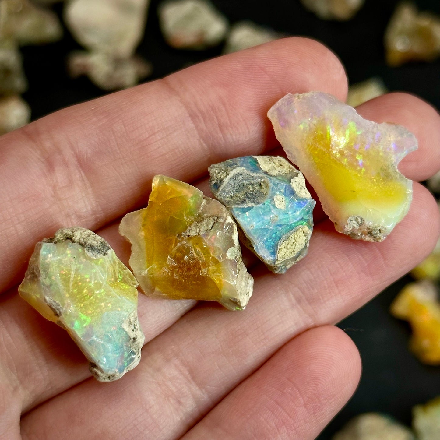 ONE Natural Opal (Ethiopia) | raw opal, natural opal, rough opals, welo opal, Ethiopian opal