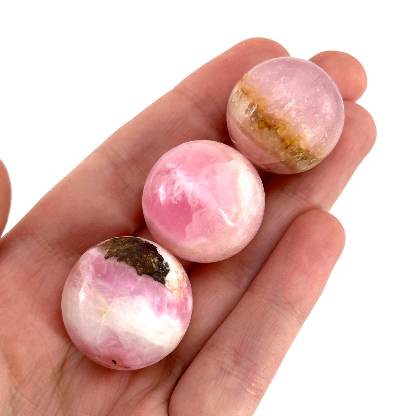 Rare! Pink Aragonite Sphere, natural pink aragonite, crystal ball, pink aragonite sphere, aragonite crystal, crystal sphere