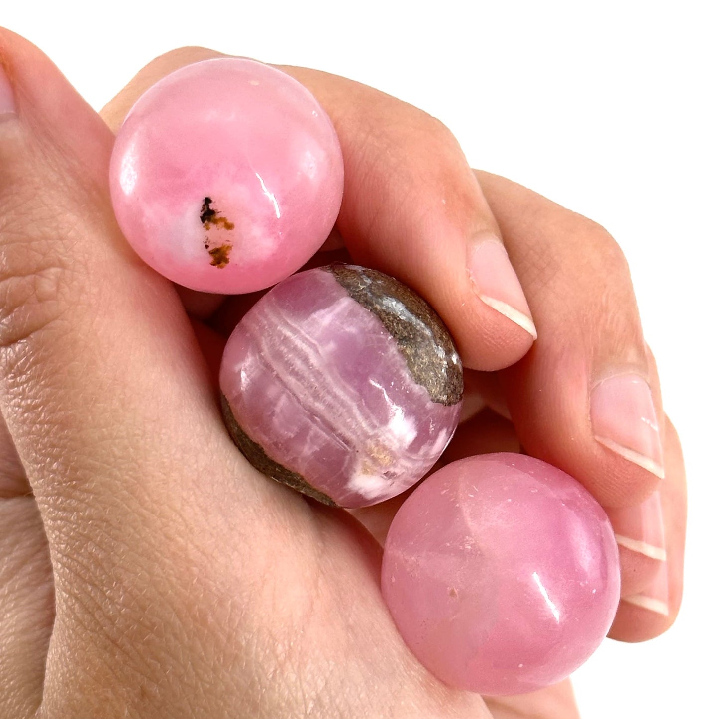 Rare! Pink Aragonite Sphere, natural pink aragonite, crystal ball, pink aragonite sphere, aragonite crystal, crystal sphere