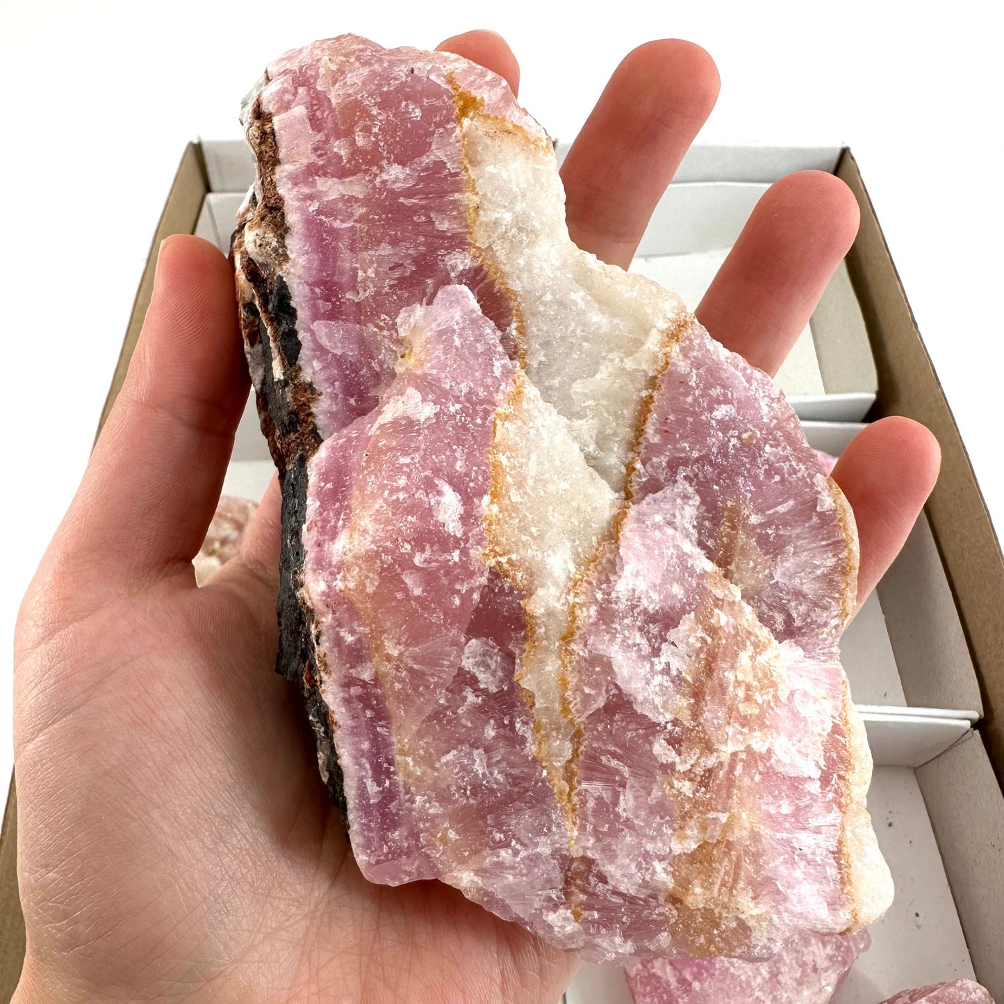 1kg Pink Aragonite Wholesale | natural pink aragonite, raw aragonite, pink aragonite crystal, wholesale crystals, raw pink aragonite