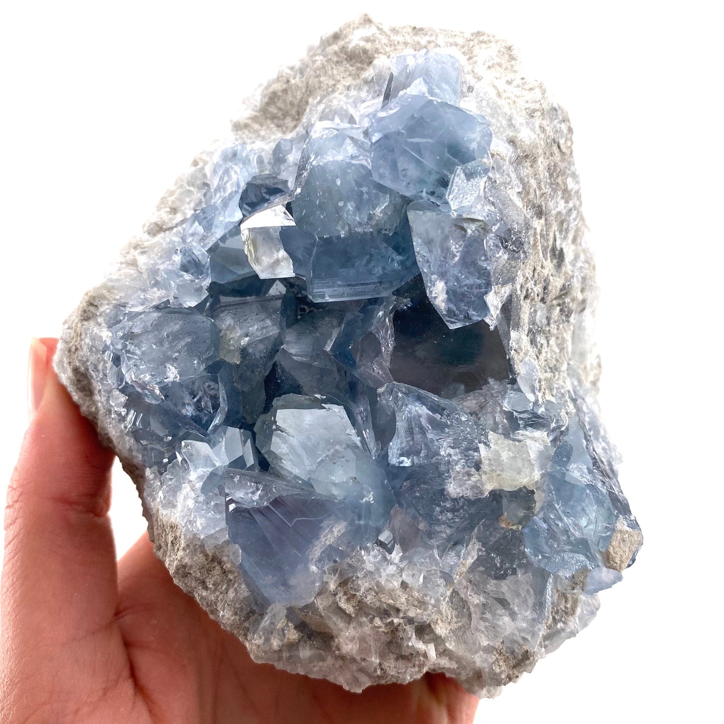 Celestite cluster, raw celestite, celestite geode, celestite crystal, natural celestite, crystal cluster