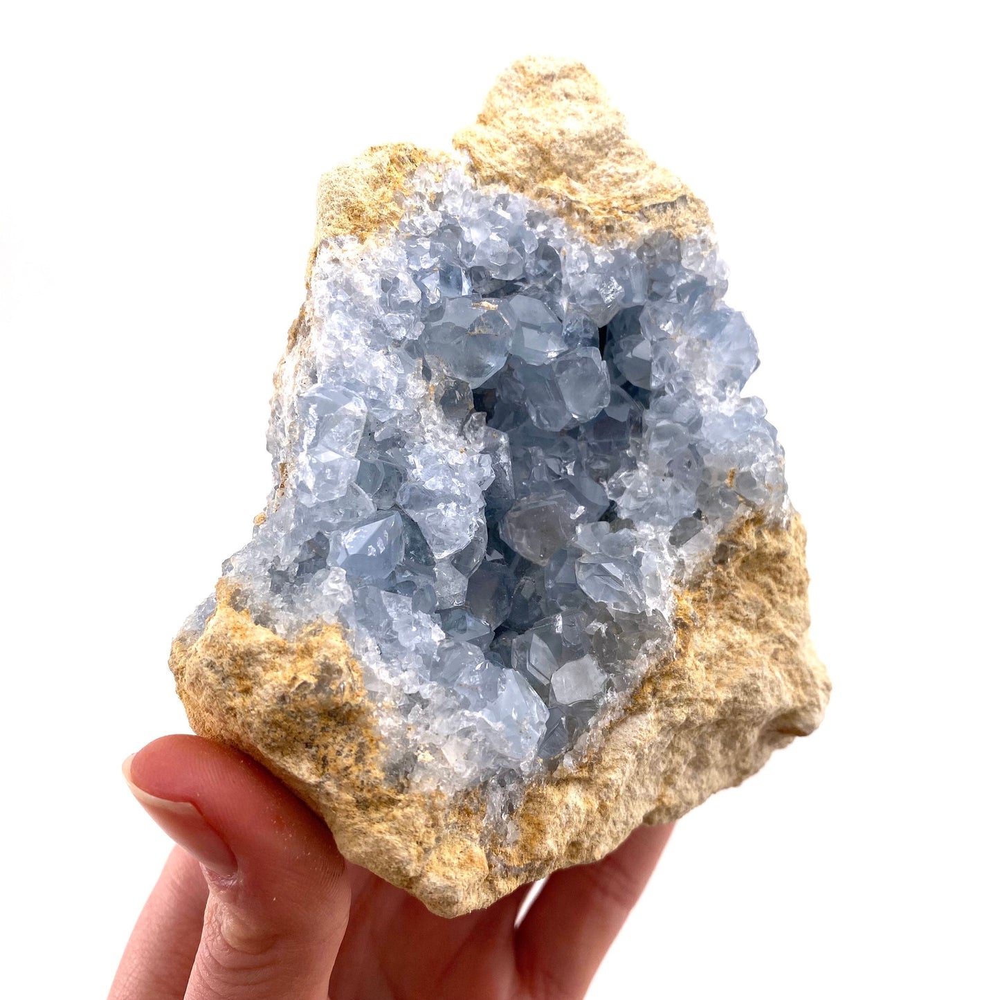 Celestite cluster, raw celestite, celestite geode, celestite crystal, natural celestite, crystal cluster