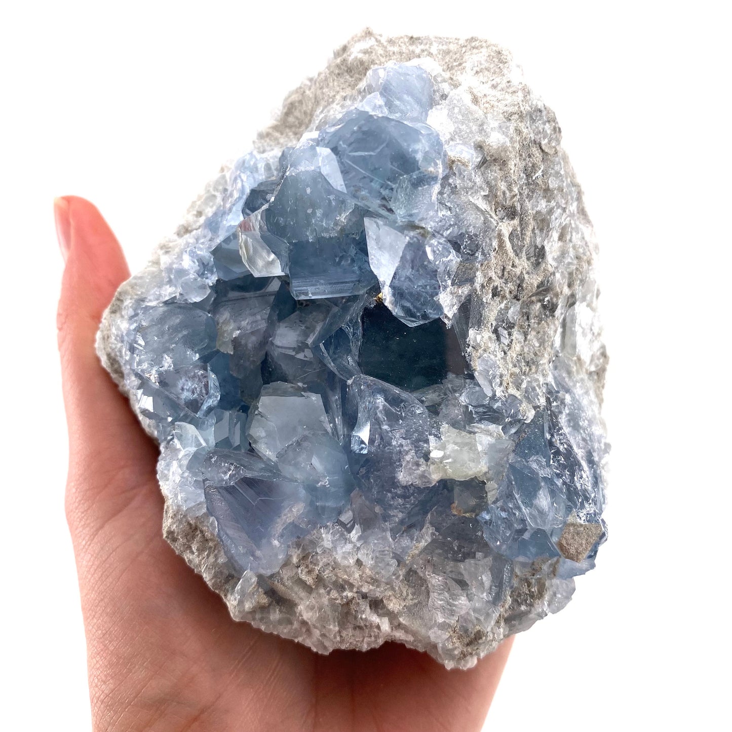 Celestite cluster, raw celestite, celestite geode, celestite crystal, natural celestite, crystal cluster