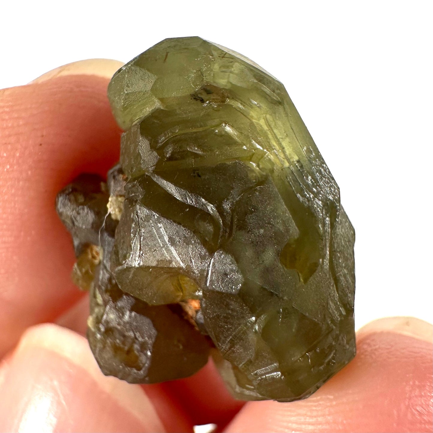 Demantoid Garnet (Namibia) | green garnet, rare minerals, demantoid garnet crystal, mineral specimen