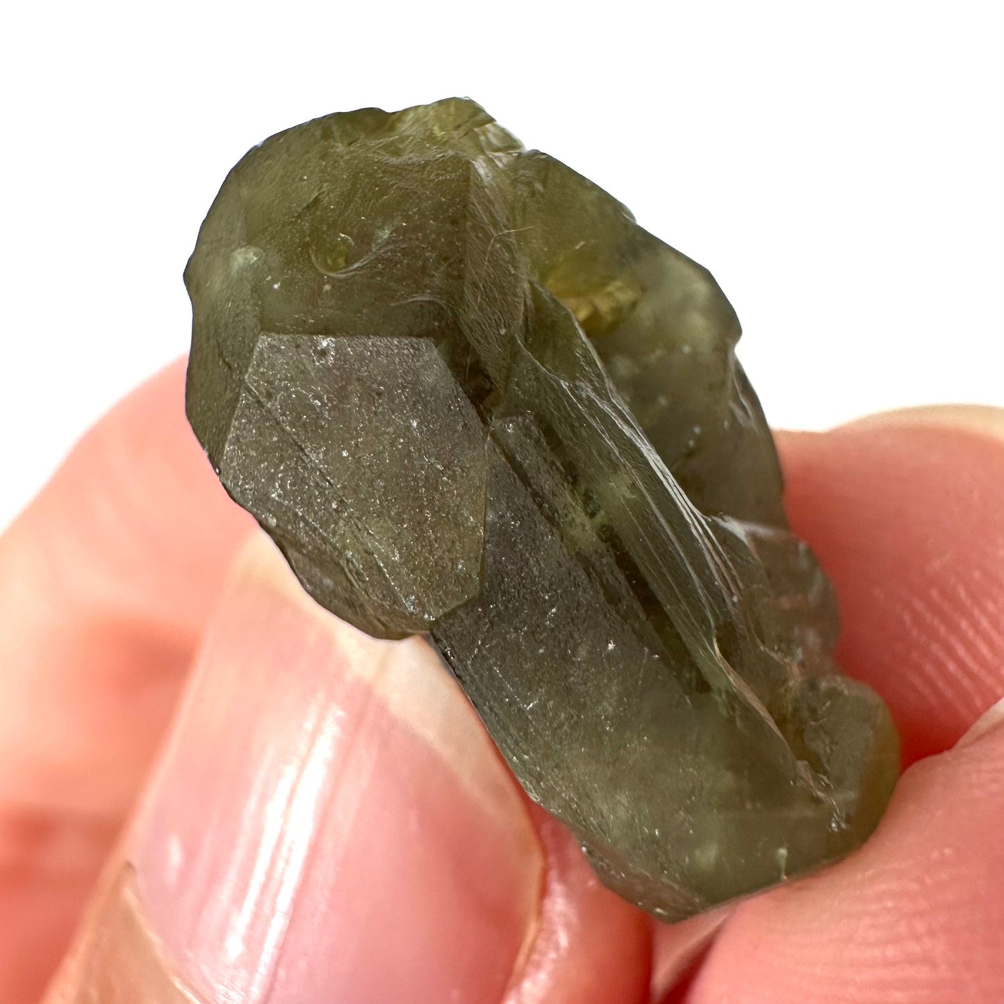 Demantoid Garnet (Namibia) | green garnet, rare minerals, demantoid garnet crystal, mineral specimen