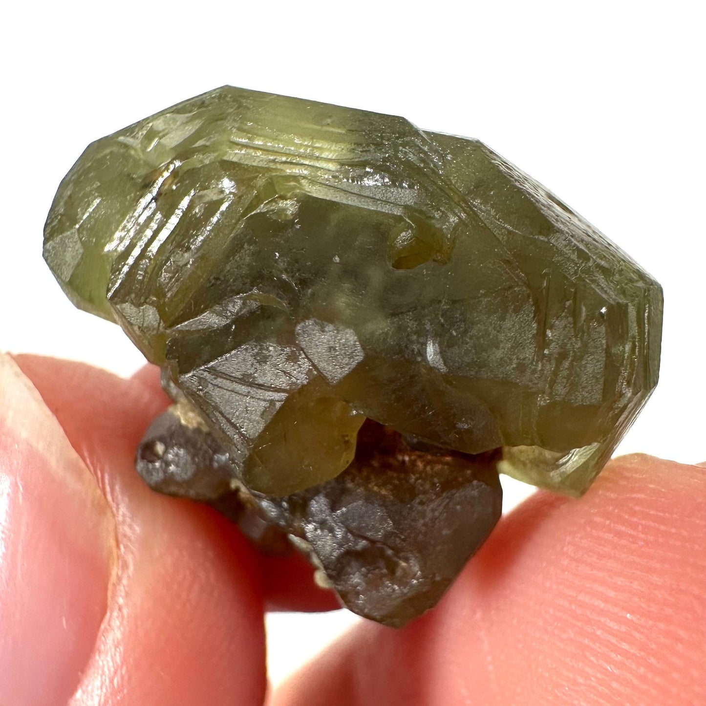 Demantoid Garnet (Namibia) | green garnet, rare minerals, demantoid garnet crystal, mineral specimen