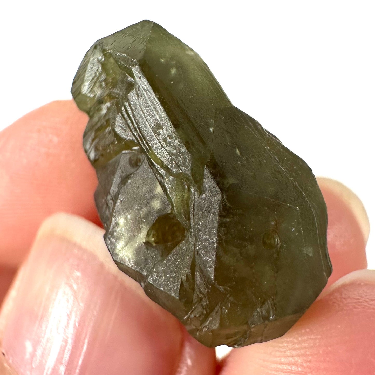 Demantoid Garnet (Namibia) | green garnet, rare minerals, demantoid garnet crystal, mineral specimen
