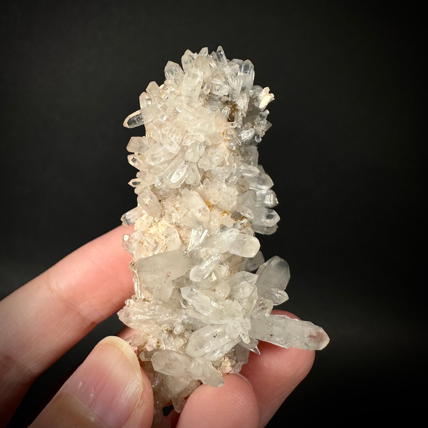 Hyalite Opal & Lattice Quartz on Feldspar (Namibia), UV reactive hyalite opal, smoky quartz crystal, rare minerals, rare crystals
