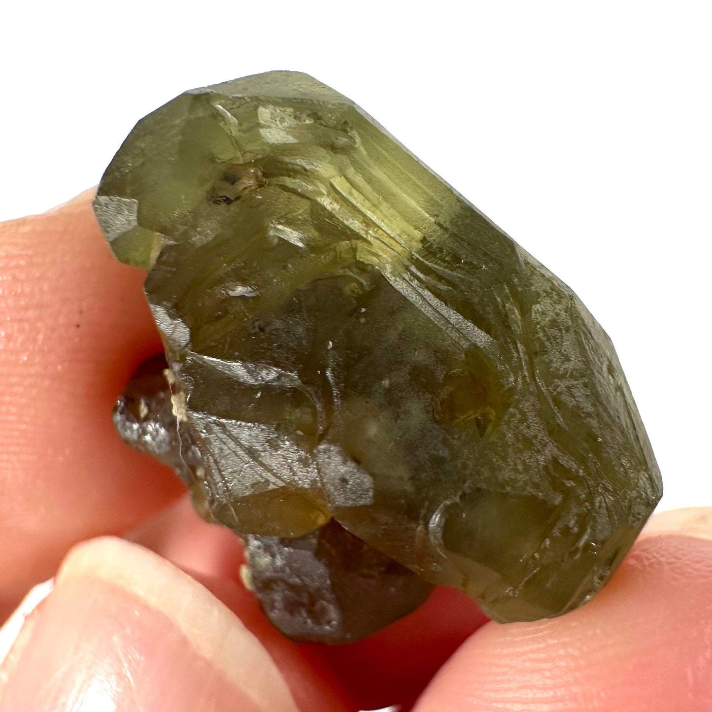 Demantoid Garnet (Namibia) | green garnet, rare minerals, demantoid garnet crystal, mineral specimen