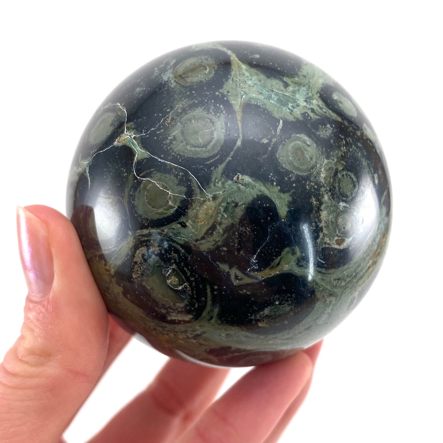 Kambaba Jasper Sphere, Kambaba jasper sphere, crystal sphere, large crystal ball, crystal ball