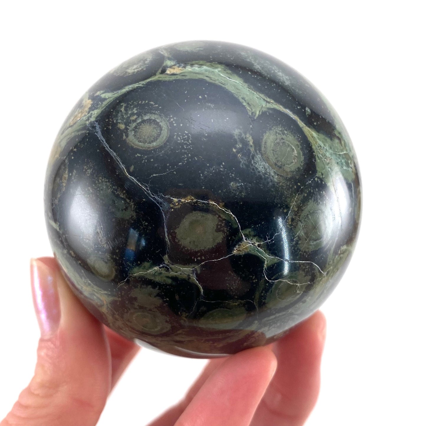 Kambaba Jasper Sphere, Kambaba jasper sphere, crystal sphere, large crystal ball, crystal ball