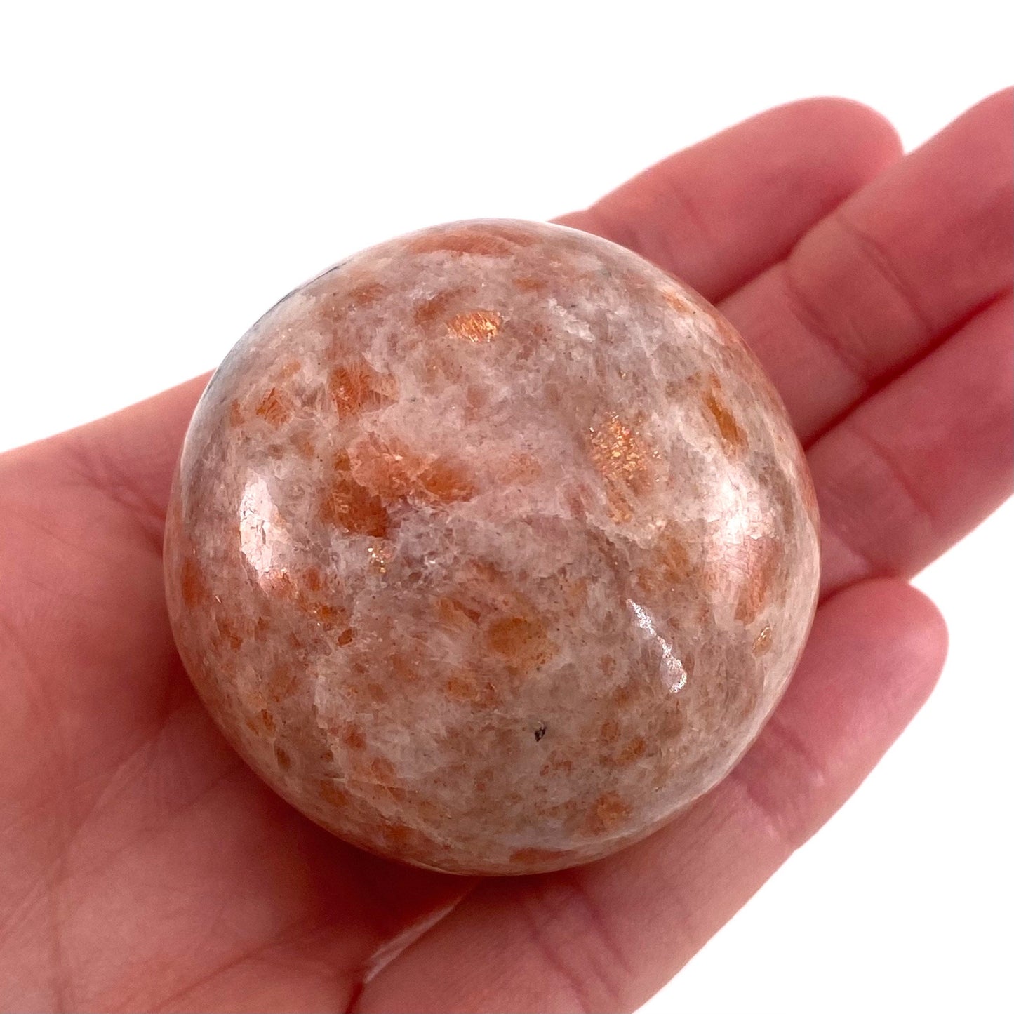 Sunstone Sphere, polished sunstone, sunstone crystal, sunstone ball, crystal ball, crystal sphere