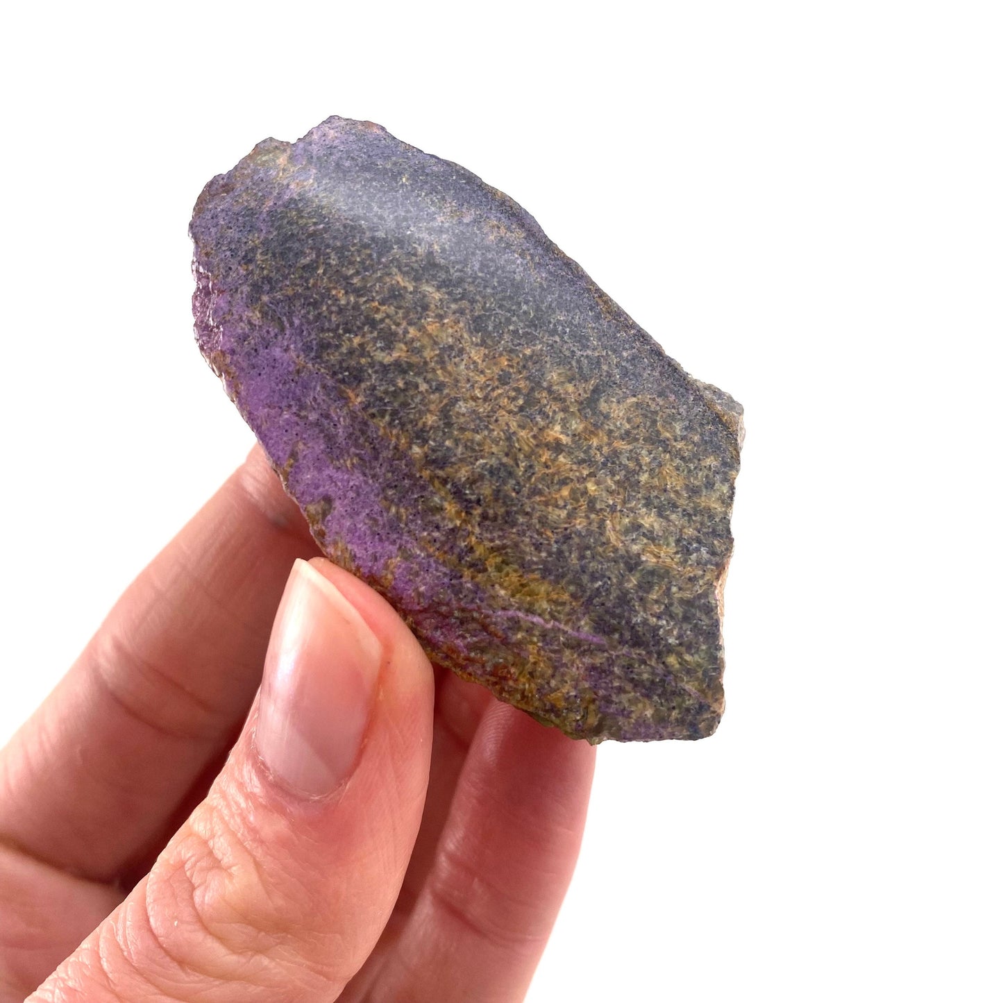 Polished Stichtite Specimen, purple stichtite, polished Stichtite, mineral specimen