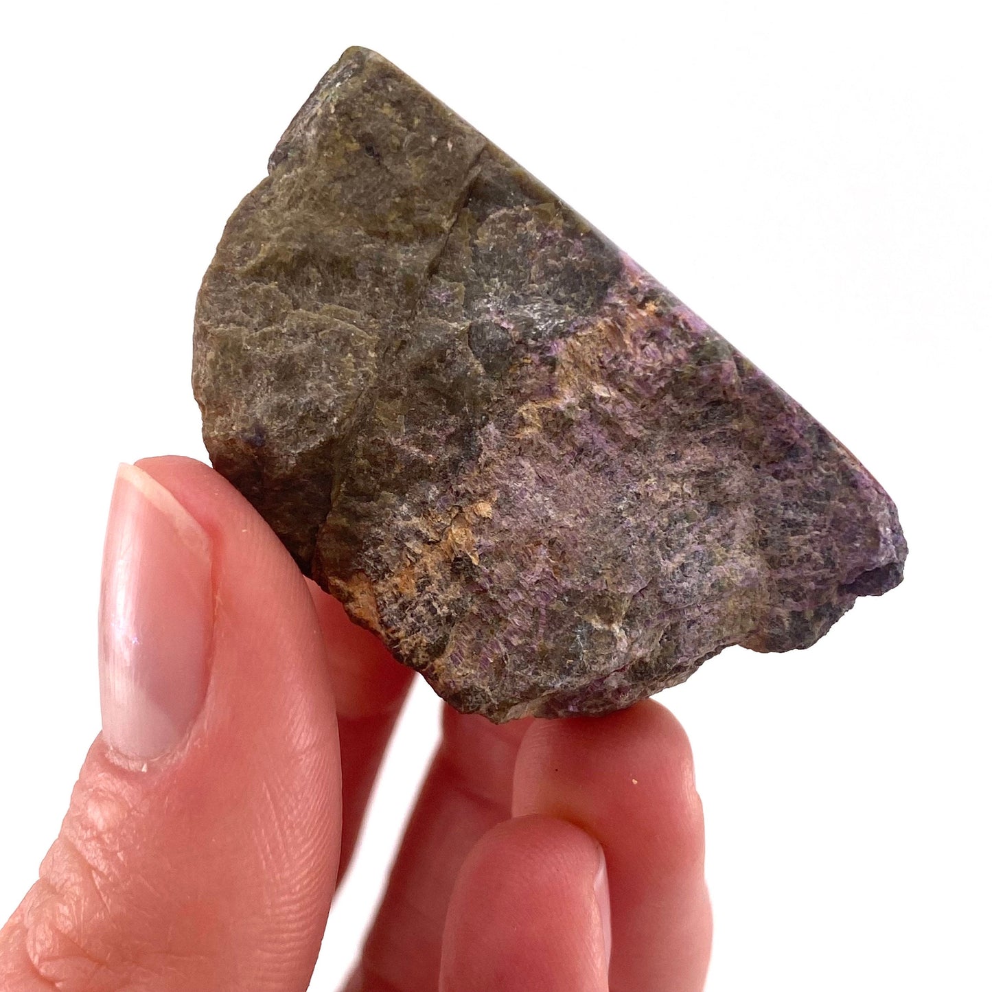 Polished Stichtite Specimen, purple stichtite, polished Stichtite, mineral specimen