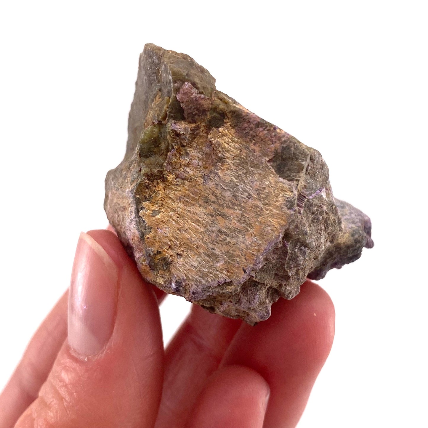 Polished Stichtite Specimen, purple stichtite, polished Stichtite, mineral specimen