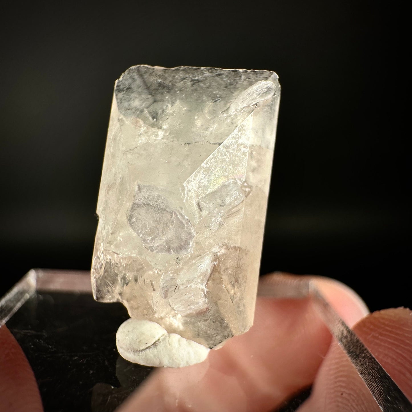 Champagne Topaz on Albite Matrix (Pakistan) | topaz crystal, rare crystals, mineral specimen, rare minerals, natural topaz, golden topaz