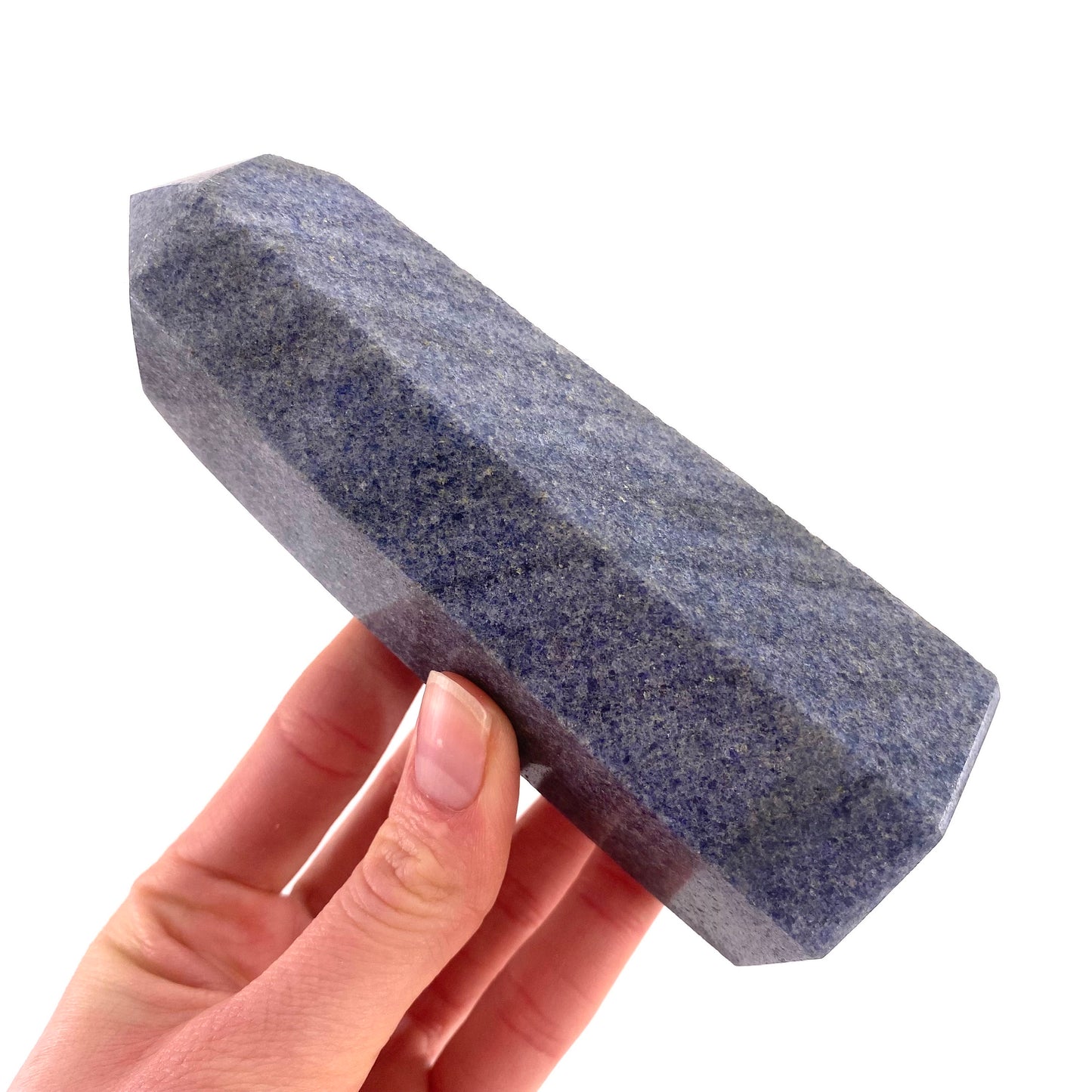 Lazulite Point, crystal point, Lazulite wand, lazurite tower, crystal wand, lazulite