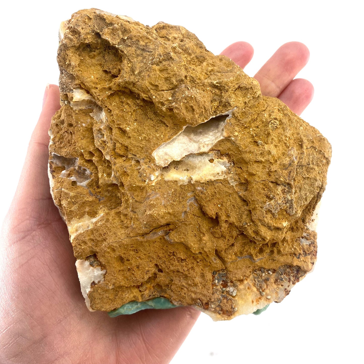 Blue Aragonite (Afghanistan), blue aragonite specimen, raw aragonite, botryoidal aragonite crystal