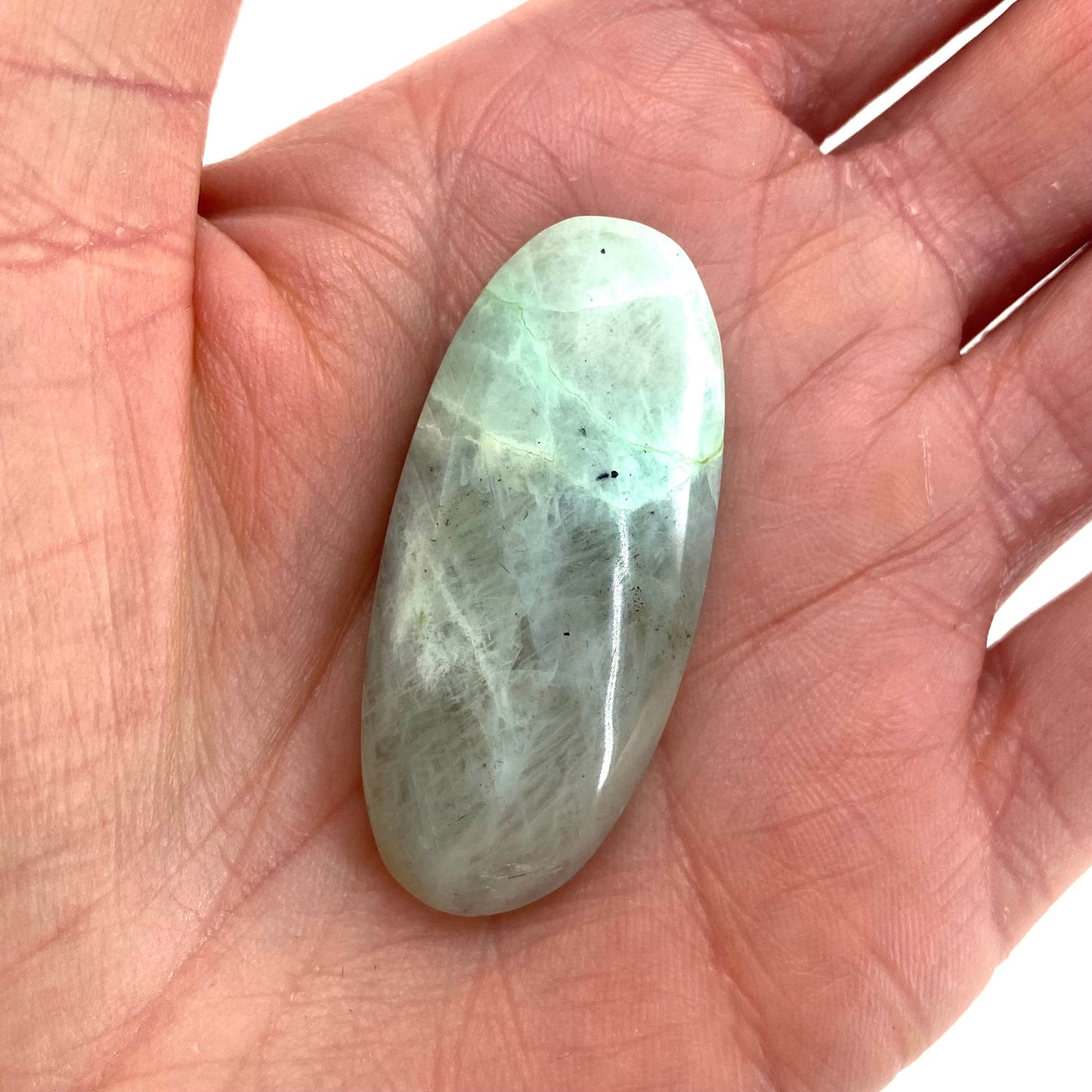 Garnierite Cabochon, green garnierite cabochon, gemstone cabochon, Madagascar moonstone cabochon