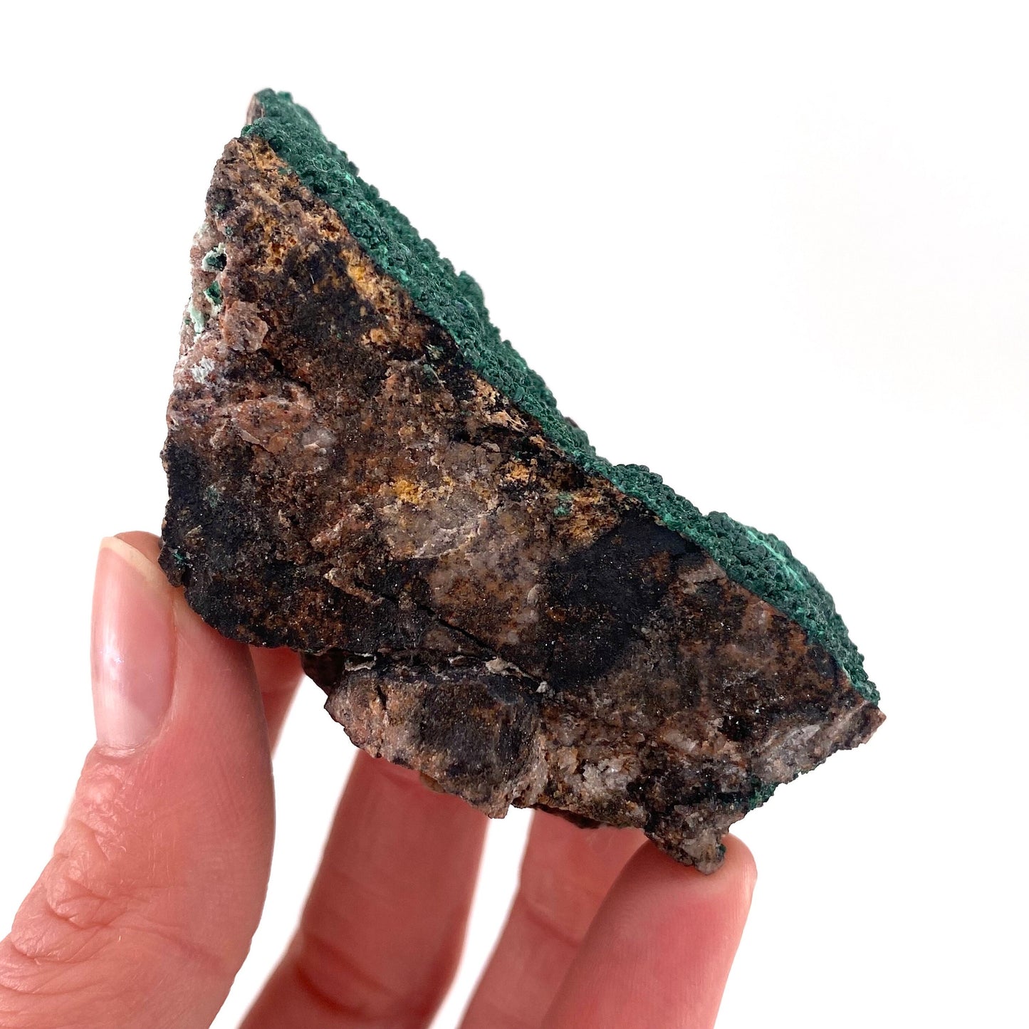 Sparkly Botryoidal Malachite Specimen, natural malachite, raw malachite, crystals