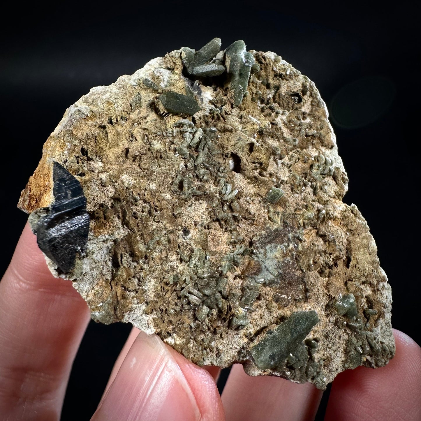 Anatase & Chlorite Quartz on Matrix (Pakistan) | anatase crystal, terminated anatase, mineral specimen, rare gems