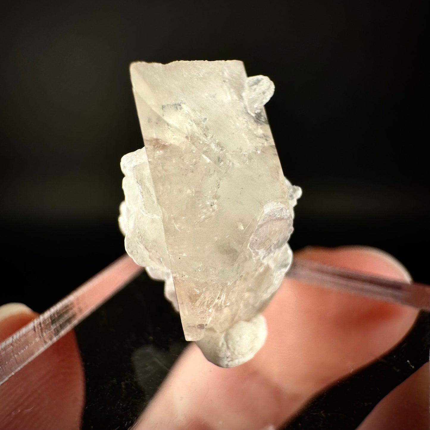 Champagne Topaz on Albite Matrix (Pakistan) | topaz crystal, rare crystals, mineral specimen, rare minerals, natural topaz, golden topaz
