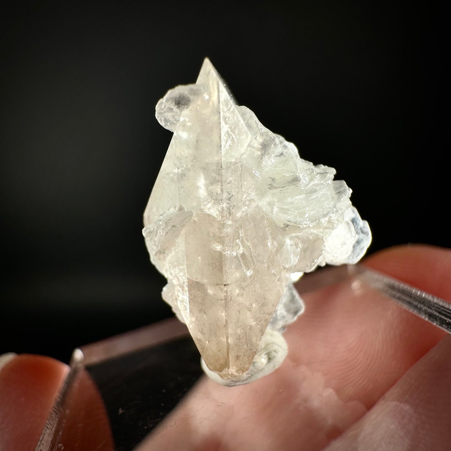 Champagne Topaz on Albite Matrix (Pakistan) | topaz crystal, rare crystals, mineral specimen, rare minerals, natural topaz, golden topaz