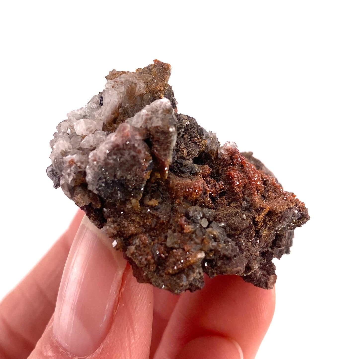 Vanadinite Crystal (Arizona, USA), raw vanadinite, vanadinite specimen