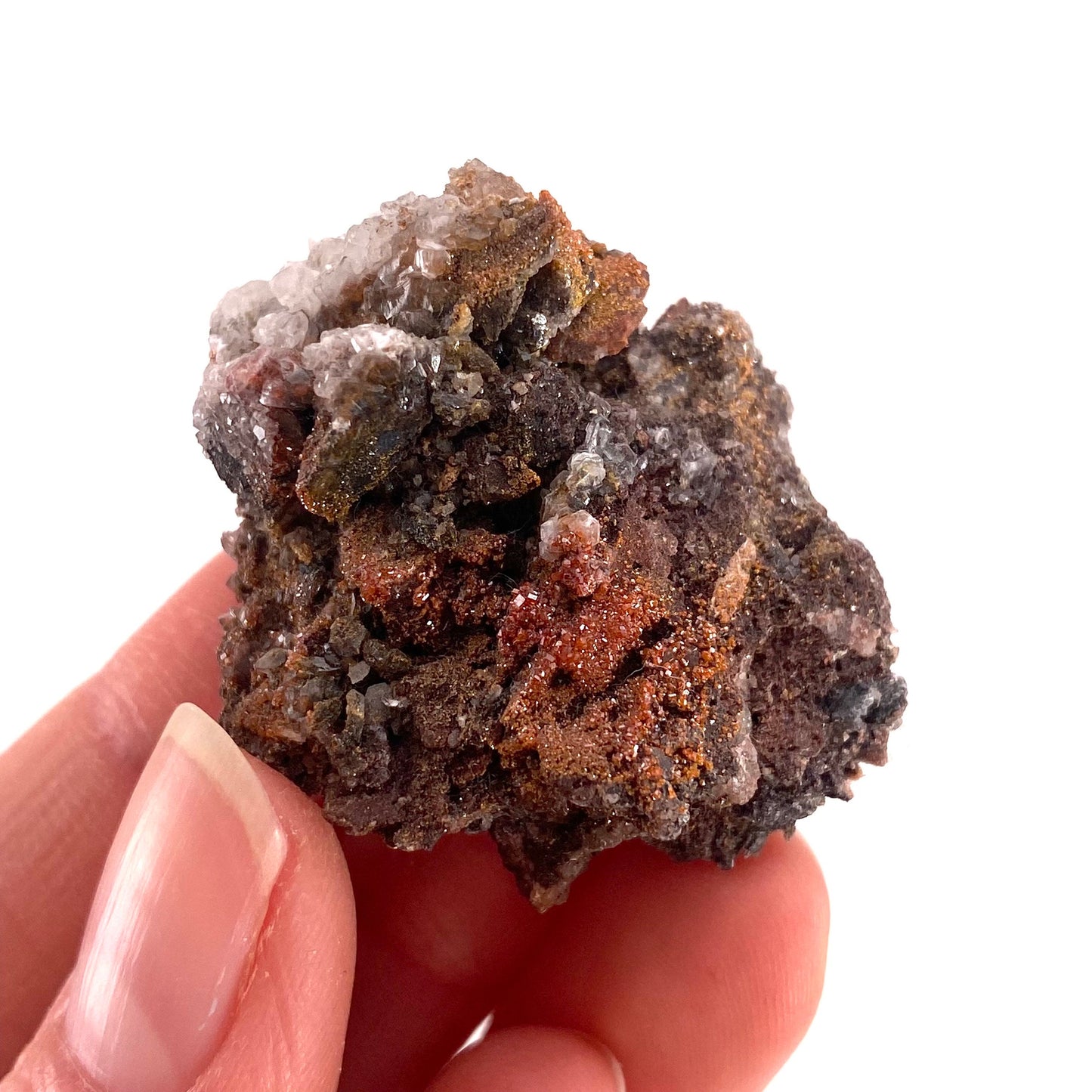 Vanadinite Crystal (Arizona, USA), raw vanadinite, vanadinite specimen