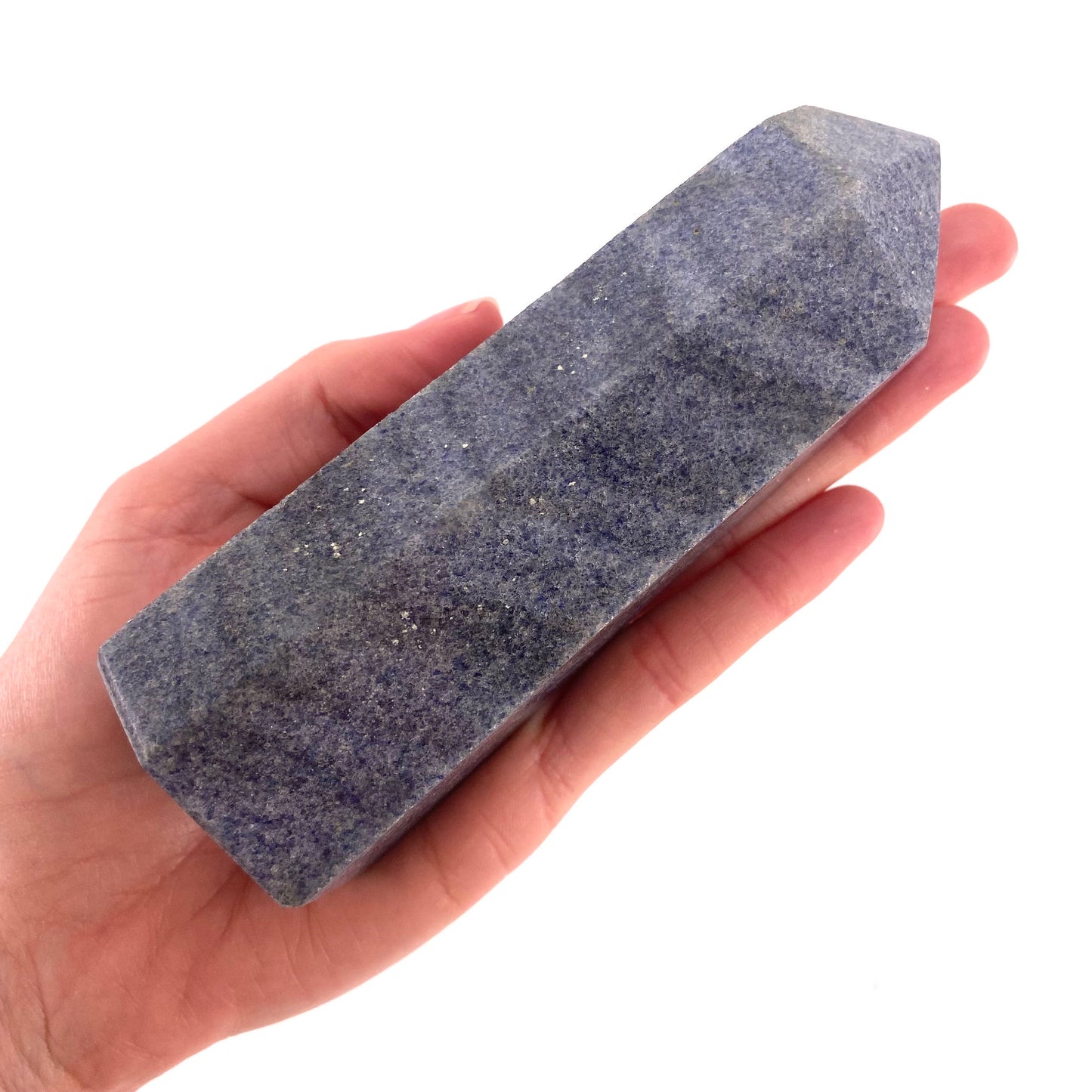Lazulite Point, crystal point, Lazulite wand, lazurite tower, crystal wand, lazulite