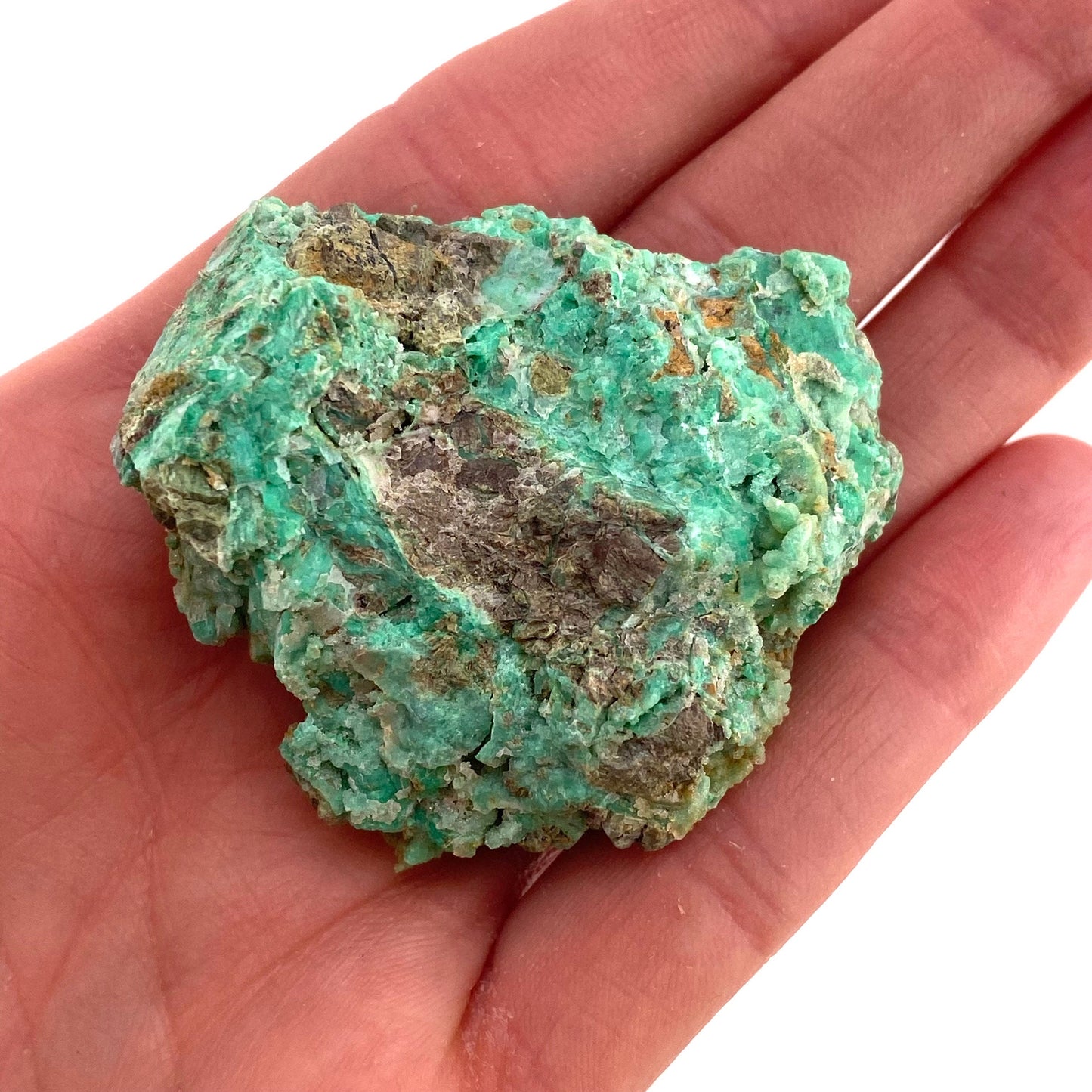 Druzy Mint Chrysoprase (Indonesia) | mint chrysoprase, druzy chrysoprase, druzy crystal, mineral specimen, crystals