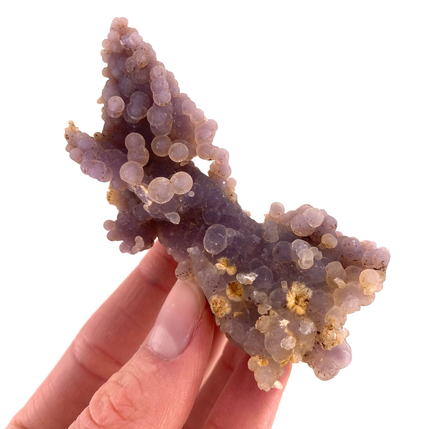 Grape Amethyst (Indonesia) | Grape Agate, purple grape agate, grape agate cluster, mineral specimen, crystals, gemstone