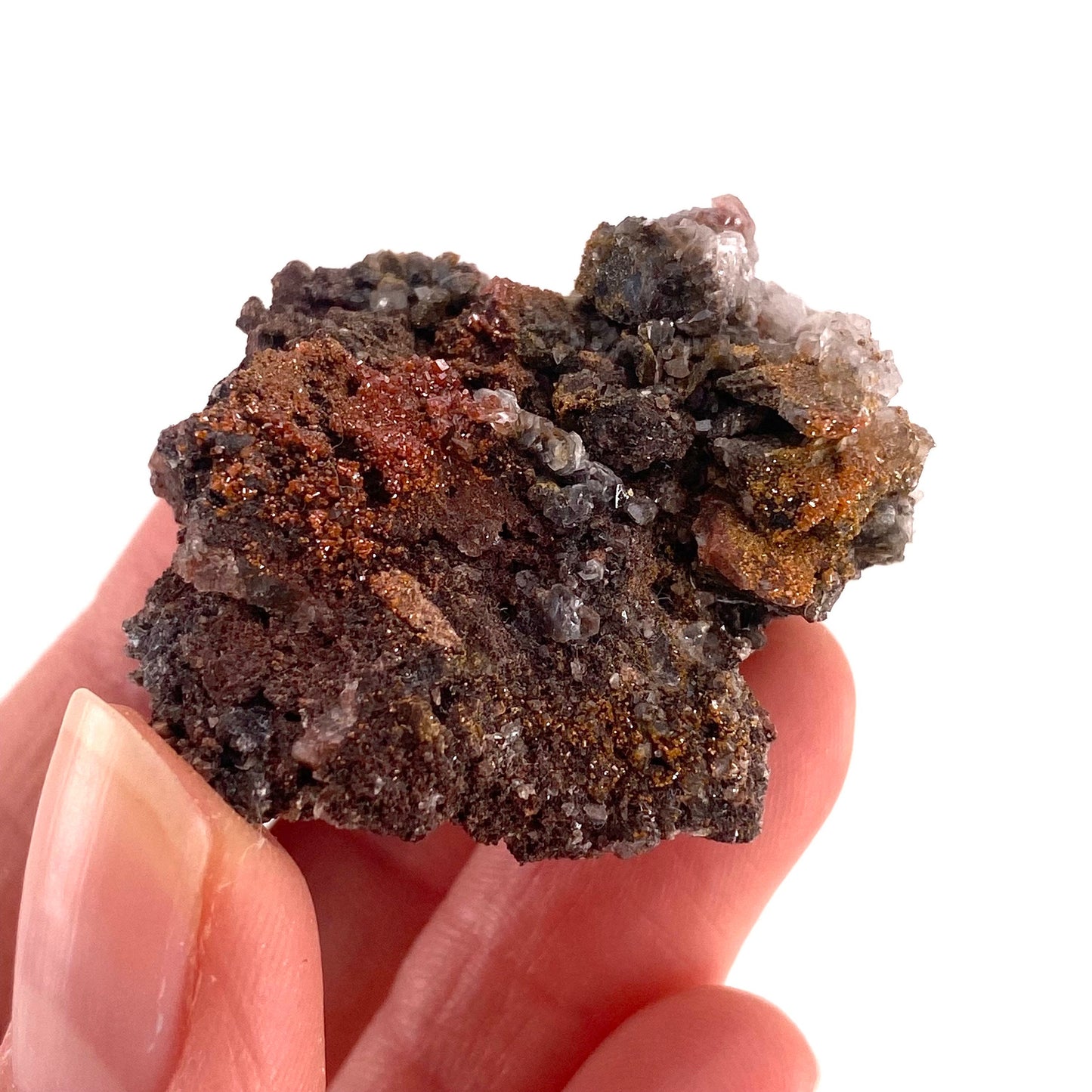 Vanadinite Crystal (Arizona, USA), raw vanadinite, vanadinite specimen