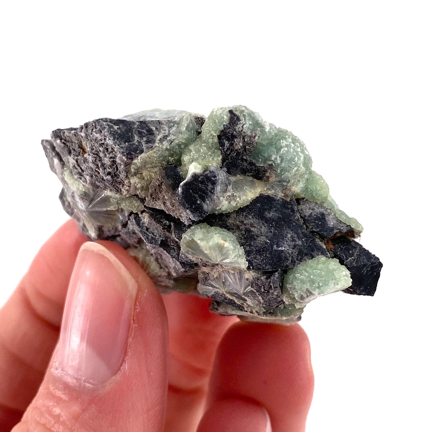 Wavellite Specimen (Arkansas, USA) | Wavellite crystal, wavellite cluster, mineral specimen, crystals